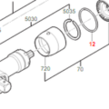 Junta toroidal FEIN 40612121003 para ASW18-60 | Repuesto Industrial