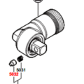 Perno FEIN 30217340006 para ASW18-12 | Repuesto Industrial