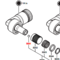 Bola FEIN 41708015005 para ASM18-3 | Repuesto Industrial