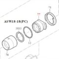 Repuesto FEIN – Brida (COD. 32436081000) Compatible con ASW18-18